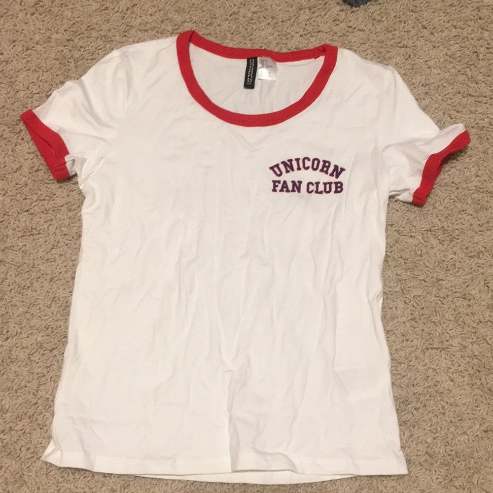 Unicorn Fan Club Tight T Shirt